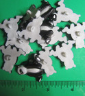  13  New 1 1 4  Panda Black White Plastic Shank Novelty Craft Buttons-z914