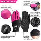 Womens Horse Riding Gloves Premium Equestrian Horseback Gloves For Ladies