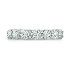 Solid 14k White Gold 4 00ct Round Lab Grown Diamond Ring Women s Eternity Band