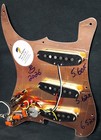 Loaded Brown Abalone Sss For Strat Pickguard W gm Alnico 5 62z s And Mods