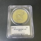 1971 S Ike Eisenhower Proof Silver Dollar Coin Pr69dcam Pcgs Certified