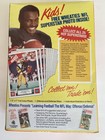 Vintage 1988 Wheaties Walter Payton Chicago Bears Cereal Box Nfl Collectible