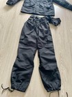 Ukrainian Combat Suit Gorka 5 Black Canvas Military Uniform With Suspenders