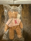 Avon Breast Cancer Crusade 8 In Plush Teddy Bear W  Pink Shirt Ribbon Boxed