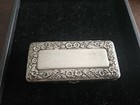Antique Gillette Safety Razor W  Fancy Silver Case   Razor Box 1914 Date Code