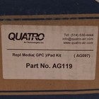 Quatro Ag119 Carbon Media Refill   Pads For Ag097 Filter Module  28 6lbs
