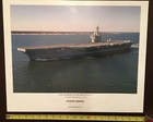 Uss George H w  Bush Cvn 77 Nuclear-powered Aircraft Carrier  under Way  Poster