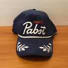 Pabst Blue Ribbon Original Beer Trucker Corduroy Cap Snapback  Rope Hat