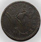 1786 New Jersey Copper Colonial  maris 24-p  - Damage