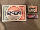  3 Piece Set Vintage Pepsi Cola Sew On Patch For Shirt New Old Stock