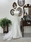 Alfred Angelo Ivory Mermaid Wedding Gown Size 8