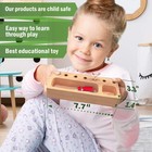 Montessori Screwdriver Board Set - Wooden Montessori Toys For 4 Year Old Kids   