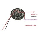 850nm 48pcs Led Ir Illuminator Infrared Night Vision Light Lamp For Cctv Came   