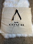 Coach Drawstring Dust Bag Gift Bag Storage Cover Bag 23 5    X 17 5    Large New