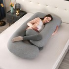 Pregnancy Pillow Full Body Maternity Women J-shape Side Sleeper Support Pillow