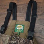 Cabelas Dry Plus Insulated Bib Overalls Mens Xl Camo Timber Euc Heavy Hunting