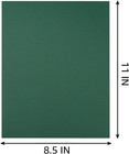 30 Sheets Cardstock Paper 8 1 2 X 11 Inches For Crafts And Invitations  dark Gre