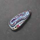 Historic Kenworth Truck Fordite Cabochon 14 64ct - 50x21mm - For Jewelry Making