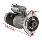 Starter Motor 12v For Komatsu Pc35 Pc40 C50 Sk815 Sk714 4d88e 129136-77011 F2