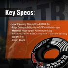 Atr Recovery Ring 66 000 Lbs Winch Snatch For Soft Shackle And Synthetic Rope