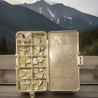 Box Of Rough Clear Mineral Crystals For Faceting And Gemstone Lapidary Work