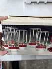 Set Of 12 Vintage Libbey Holly And Berries 16 Oz Glasswaresetchristmas