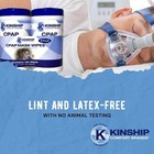 Cpap Mask Cleaning Wipes  150 Count 2-75 Count Canisters  Unscented   Lint-f   