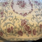 Twin Matelasse Coverlet Bedspread   Sham Rose Medallion Domestications Portugal