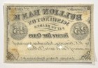 1862 25   Bullion Bank Washington Dc Civil War Obsolete Fractional Currency Note