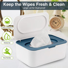 Baby Wipes Dispenser  Wipe Holder For Baby   Adult keeps Wet Tissue Fresh  Non-s
