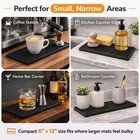 Home Bar Mat  No Strong Plastic Odor  Non-slip Spill Mat  6 X 12 Inch
