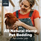 All Walks 40 Liter Hemp Bedding For Chicken Coops Guinea Pigs Hamsters Rabbit   