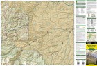 Absaroka Beartooth Wilderness East Mt Waterproof Topo Map Hiking Camping  722