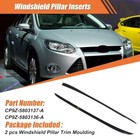 Windshield Pillar Molding Driver   Passenger Side Compatible With Ford Focus
