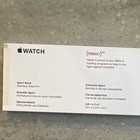 Apple Watch Sport Band Strap Red W  Stainless Steel Pin For Se   Series 6