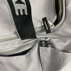 Nike Livestrong Duffel Gym Bag Gray Black Yellow Swoosh Shoulder Strap Logo