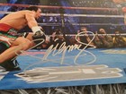 Manny Pacman Pacquiao Vs  Marquez Signed By Pacquiao 11x14 Picture  Beckett 