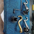 Victor Victrola Tone Arms  Base And Hand Crank