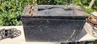 Vtg Cast Iron Shoe Shine Kit 1940 s