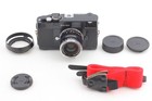    near Mint    Zeiss Ikon Zm Black Body 35mm F2 Lens Leica M Film Camera From Japan