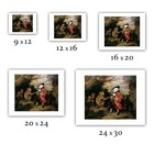 Edwin Landseer    the Travelled Monkey   1827  - Giclee Fine Art Print