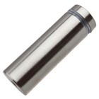 Gliderite 3 4    Dia X 2  Ln Stainless Steel Standoff  Glass Sign - 2464-bss-1