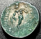 Ancient Greek Silver Coin Tetradrachm Athens 490-322 Bce-as Is