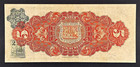 1914 Mexico - El Banco Oriental De Mexico 5 Pesos Banknote  P-s381c 