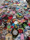 10-1000 Random Picked Iron On And Sew On Patch Lot  Mixed Surprise Grab Bag Sale