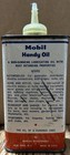 Rare 1950s Mobil Handy Oil 4oz Painted Metal Sign Empty Can Oiler Horse Peagasus