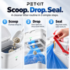 Petkit Autoseal Cat Litter Disposal System 8l Odor Control Heat Seal Waste Bin