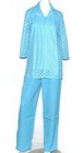 Women s Three-piece Outfit In Turquoise Blue With Lace Jacket  Size 14