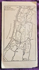 1952 Pilgrimage Tourist Map Of Jerusalem   Armistice Line B33   Ata Brochure