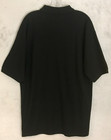Hard Rock Cafe Rome Polo Golf Shirt Embroidered Mens Black Short Sleeve Large
